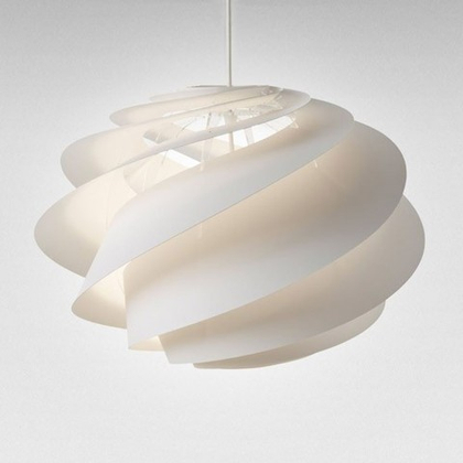 Swirl 1 Pendant Light By Oivind Slaatto, from Le Klint