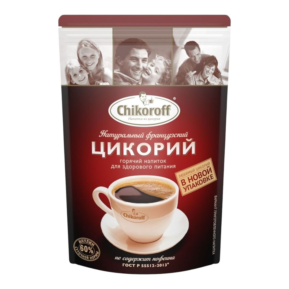 Цикорий Чикорофф растворимый натуральный порошкообразный дой пак 100гр