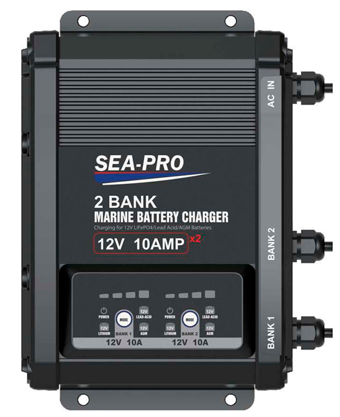 Зарядное устройство ТЕ4-0325F (2х12В AGM/LEAD-ACID/LiFePo4)