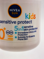 Солнцезащитный детский шариковый лосьон NIVEA VERY HIGH SPF 50+, 50 мл