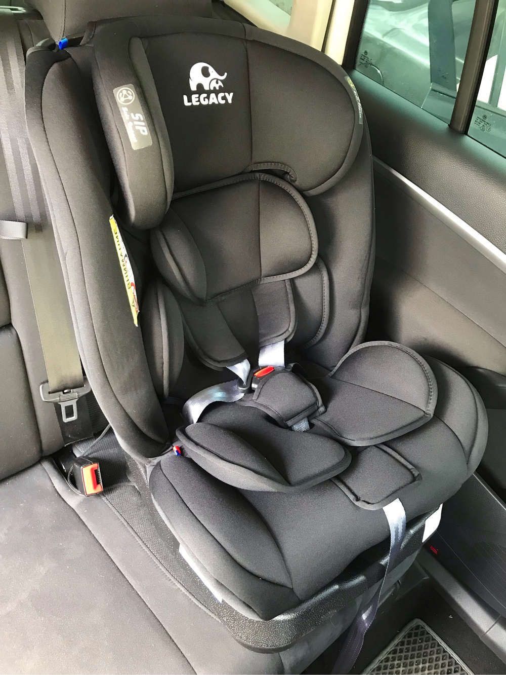 Автокресло ZY 02А (LEGACY)) (Чёрный )