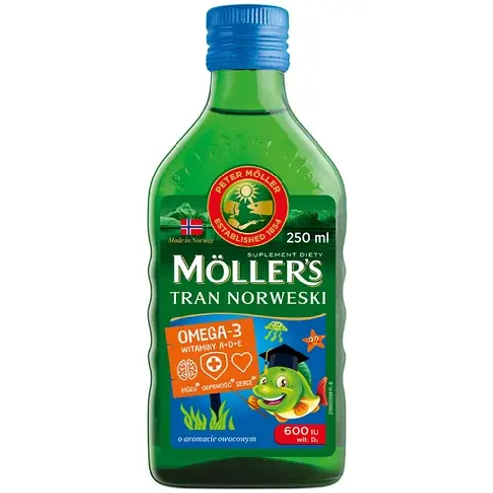 Норвежское диетическое питание Moller's - жидкость с фруктовым вкусом, 250 мл
