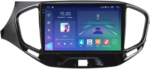 Магнитола для Lada Vesta 2015-2022, Vesta Cross - Parafar PF964LUX1U2K на Android 13, Быстрая, QLED+2K, CarPlay, 4G SIM-слот