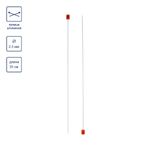 Спицы прямые металл ⌀2.5 мм, 35 см, со спец. покрытием, Visantia VTH