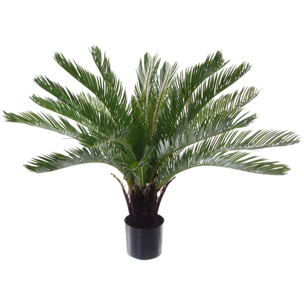 Дерево искусственное «Пальма Цикас» 90см в горшке