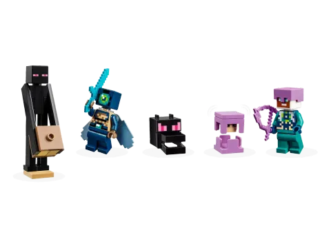 Конструктор LEGO Minecraft 21264 Дракон и корабль Эндера