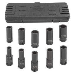Набор головок ударных глубоких 10пр.,1/2''6гр.(10,12-15,17,19,21,22,24мм) Forsage F-4107-5MPB
