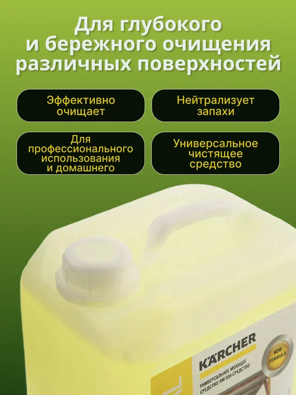 Универсальное чистящее средством Karcher RM 555