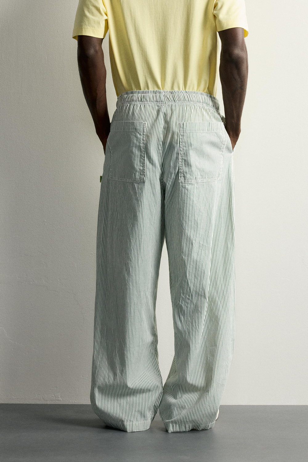 БРЮКИ BAGGY FIT В ПОЛОСКУ — ZARA · 5862/310