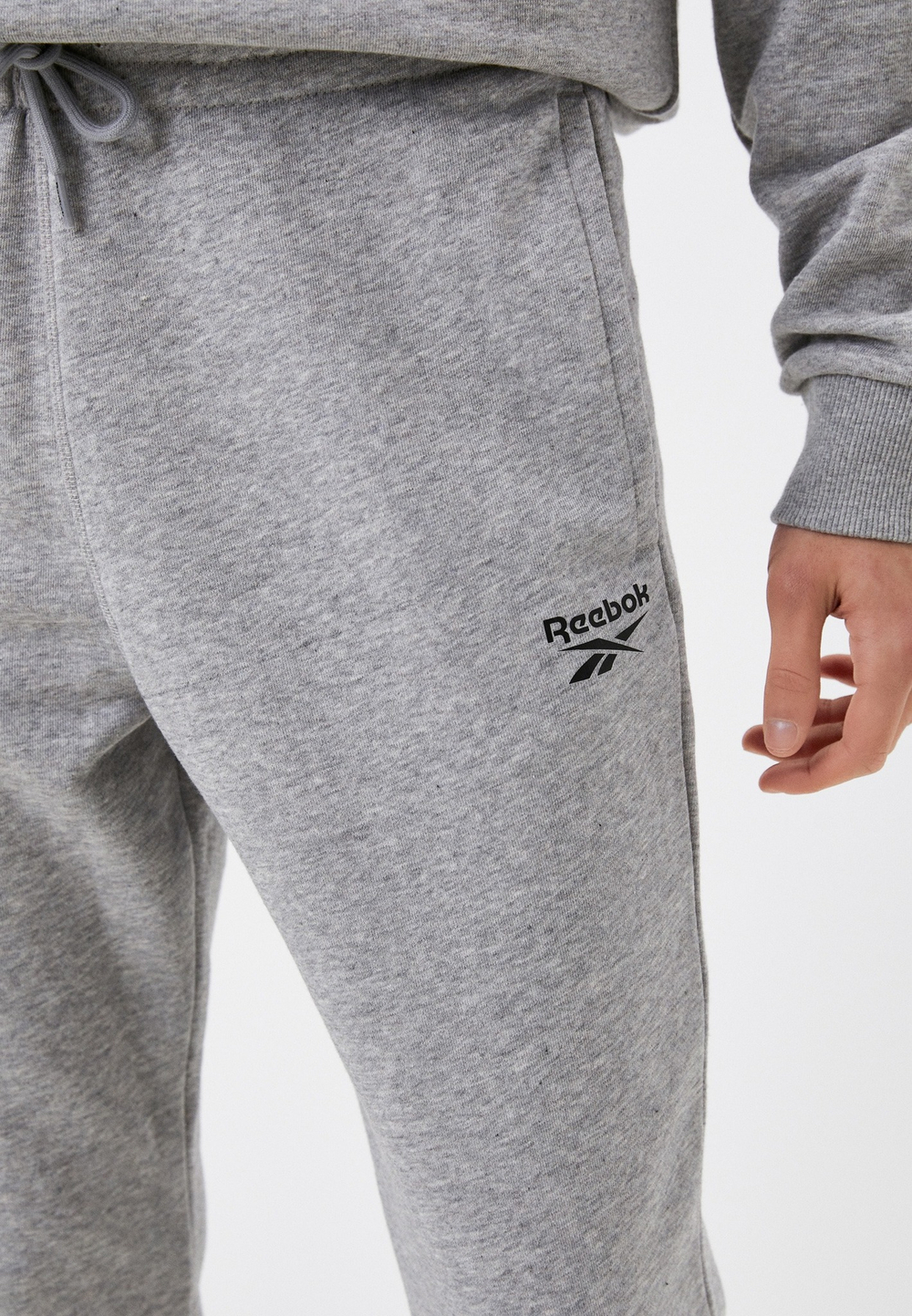Брюки спортивные мужские REEBOK RI FT LEFT LEG JOGGER
