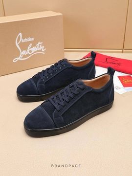 Кеды тёмно-синие от Christian Louboutin BP5-686151