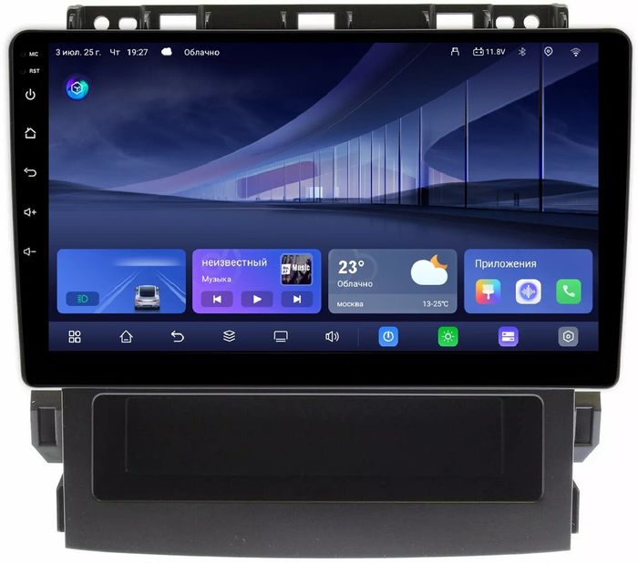 Магнитола для Subaru 2017-2023 Forester 5, XV 2, Impreza 5 - Kuberg QLed, Android 14, TS105, Быстрейшая, CarPlay, SIM-слот