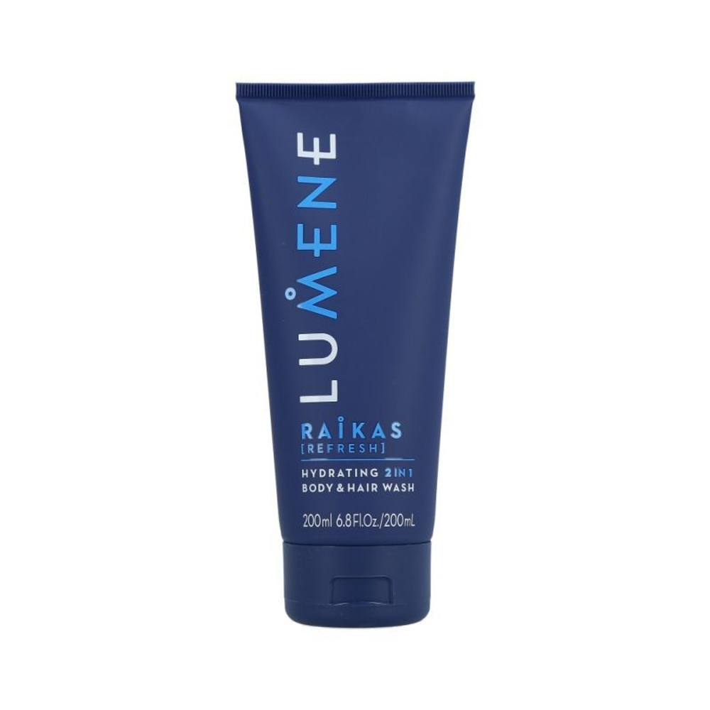 Lumene гель для душа мужской Raikas REFRESH 2 в 1, новый аромат, 200 мл (Из Финляндии)