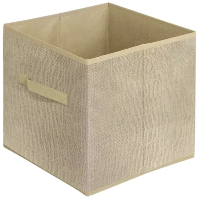 Коробка для хранения с ручкой, текстиль, размер: 30*30*30см