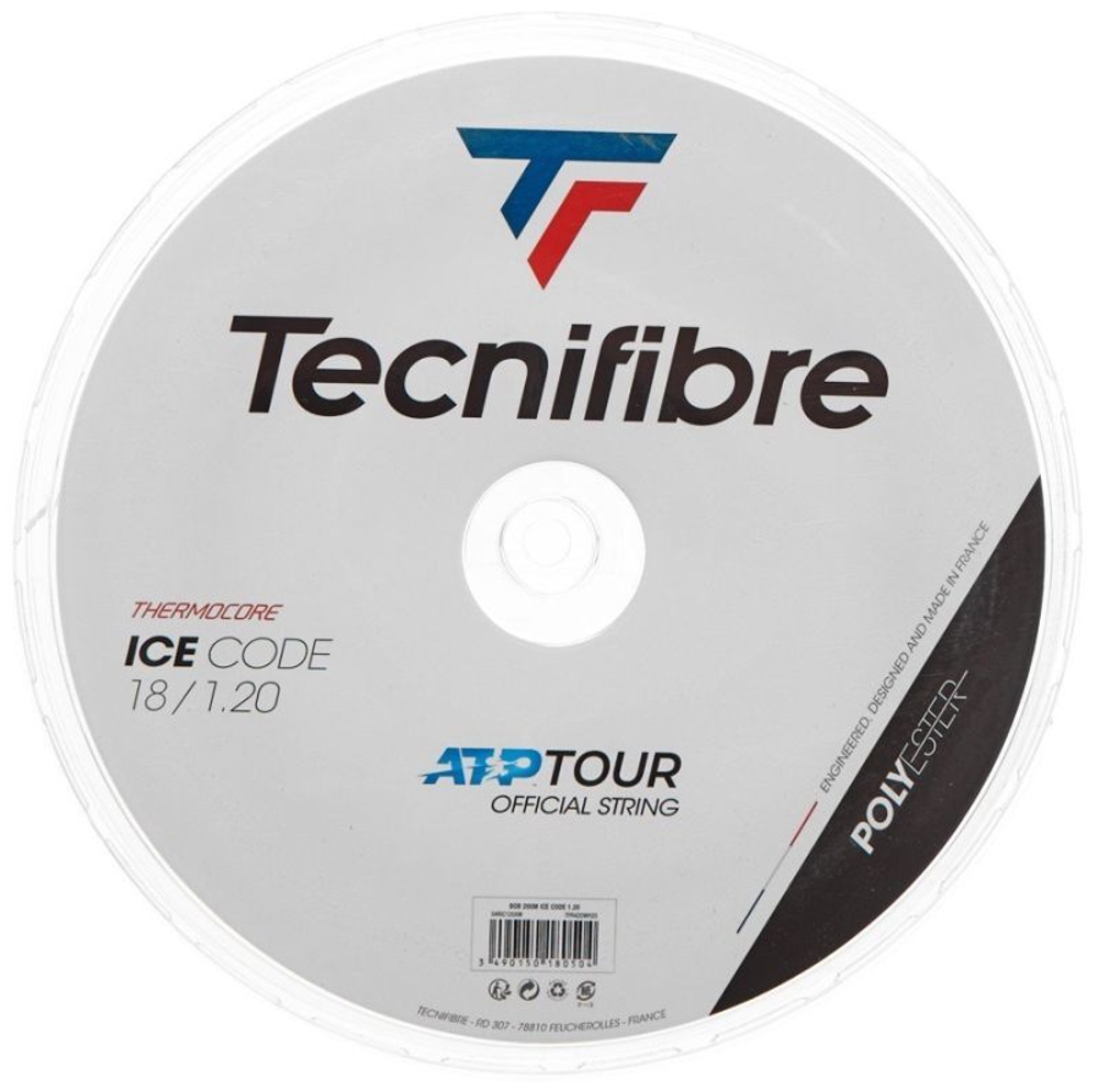Теннисные струны Tecnifibre Ice Code (200 m) - белый