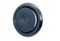 REGA black DVS-P 125 Черный диффузор металлический приточный