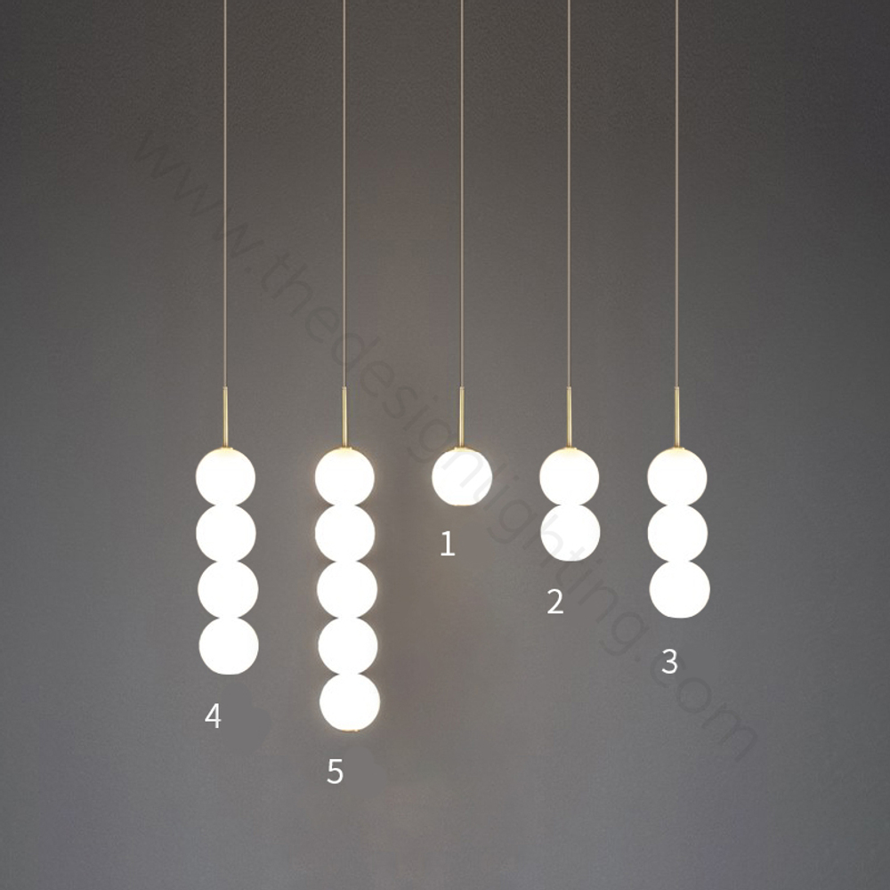 Pendant design lamp Abacus by Terzani