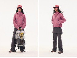 WMNS Куртка Nothomme Monterest Sorayama Mist розовый