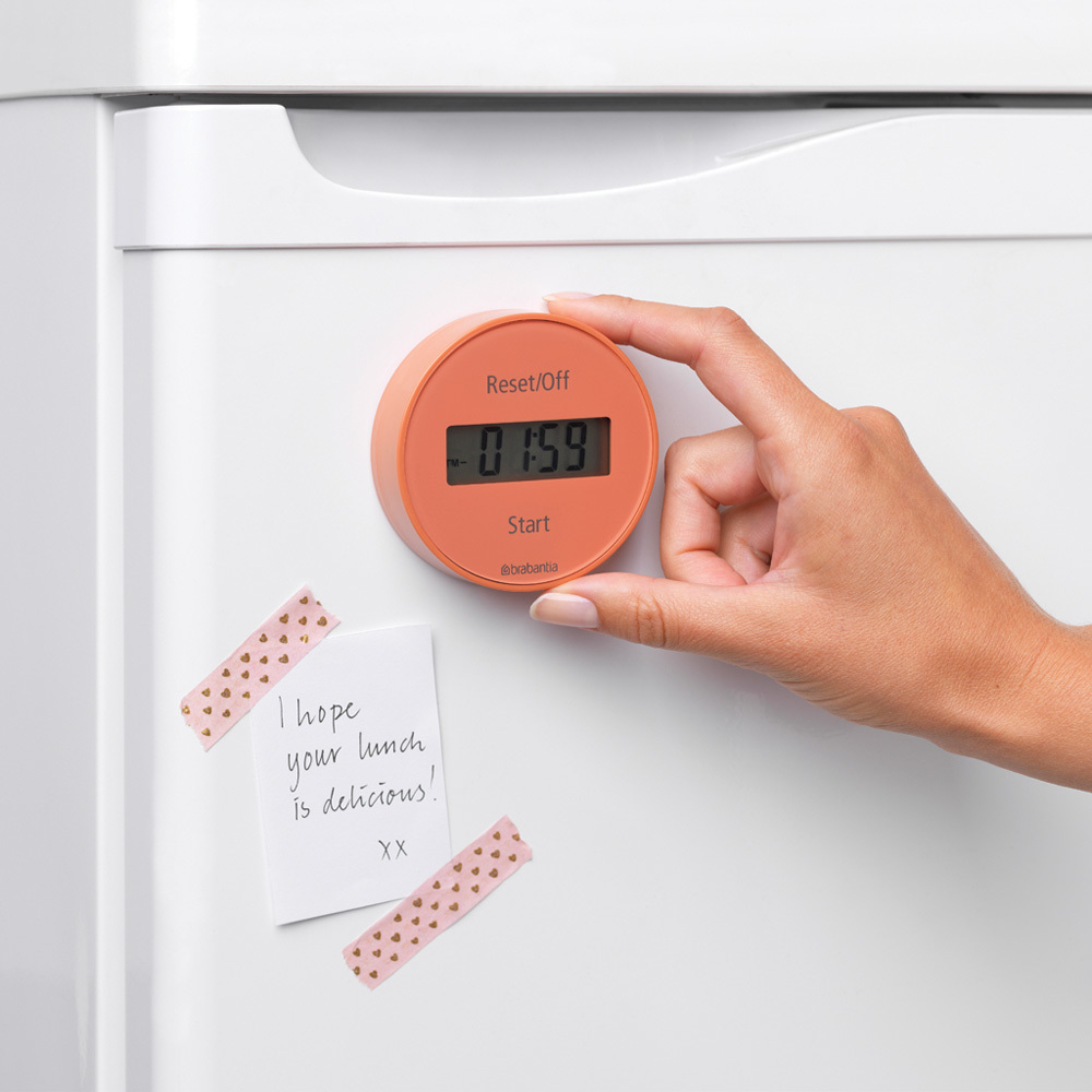 Кухонный таймер Brabantia Tasty+ розовый
