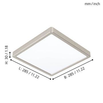 Светильник накладной 20,5W 3000K 99242 никель FUEVA 5 Eglo