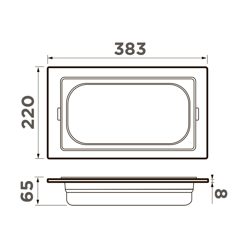 Контейнер Omoikiri DC-05-1-LG