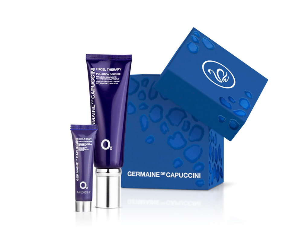 GERMAINE DE CAPUCCINI Trendy Box:Excel Therapy O2 Emulsion & Eye Cream