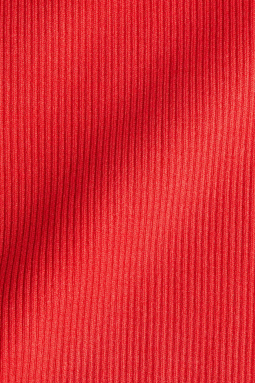 Облегающее платье-бандо в рубчик ниже колена - H&M