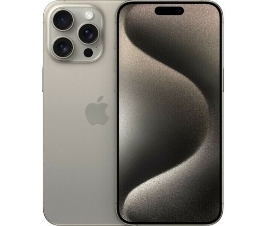 Смартфон Apple iPhone 15 Pro Max 1 ТБ, Dual: nano SIM + eSIM, натуральный титан (без RuStore)