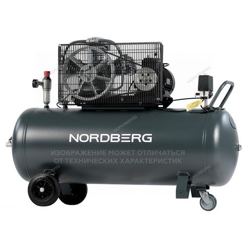 NORDBERG (NCP300/690) Компрессор поршневой с ременной передачей 380В, ресивер 270л, 690л/мин