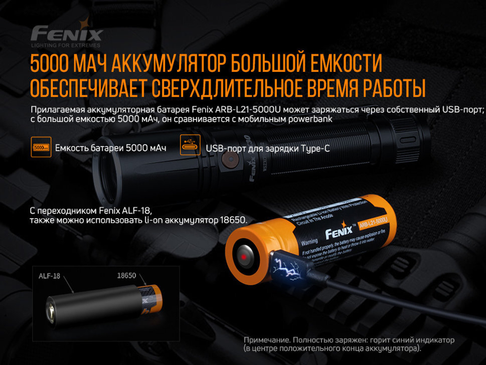 Фонарь Fenix TK30 Laser, TK30L