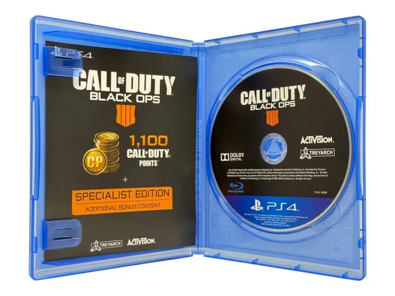 PS4 Call of Duty: Black Ops 4 Требуется PS+ (Б/У, Английская версия, PLAS-10286)