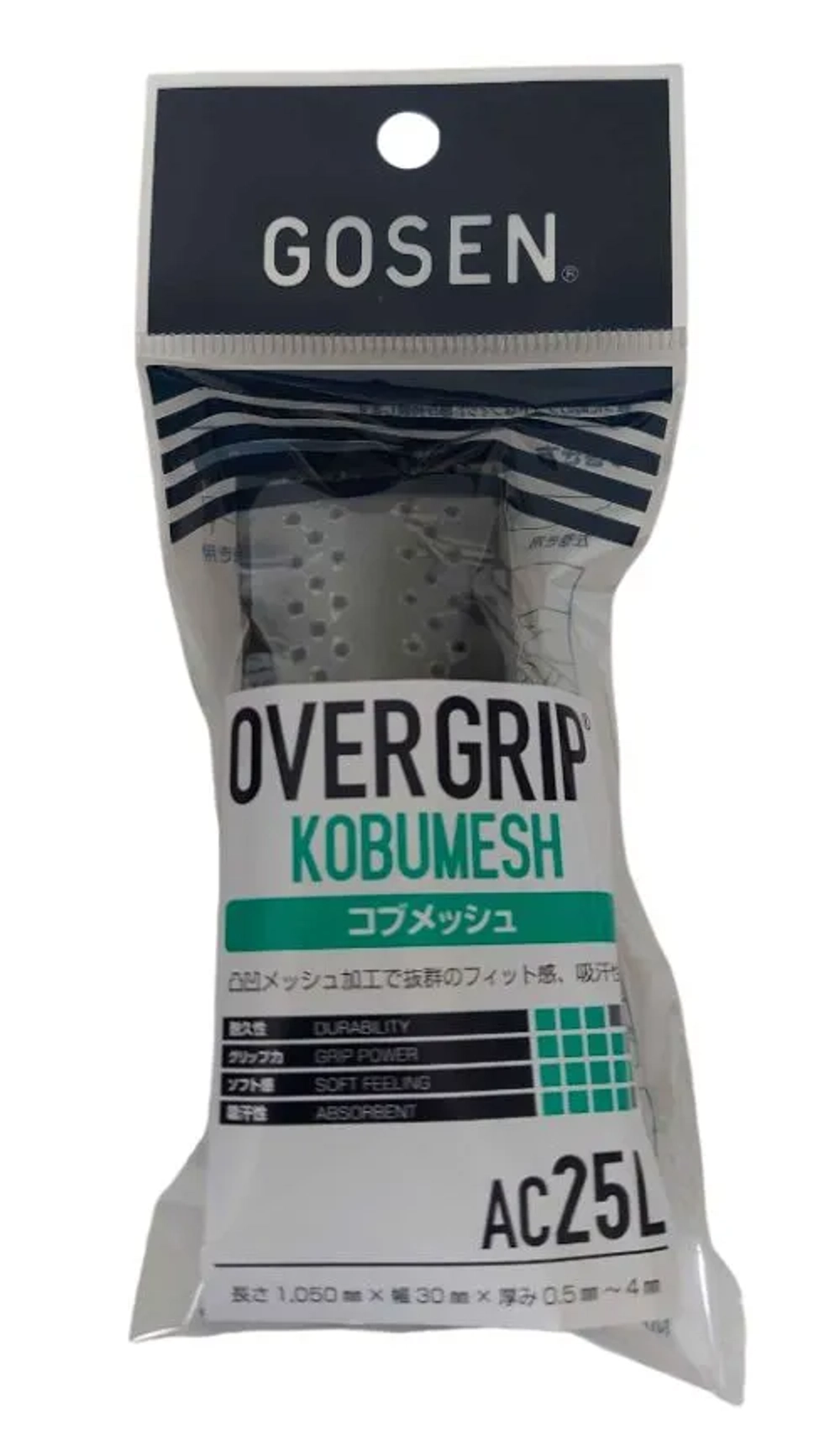 Теннисные намотки Gosen Kobumesh Overgrip 1P