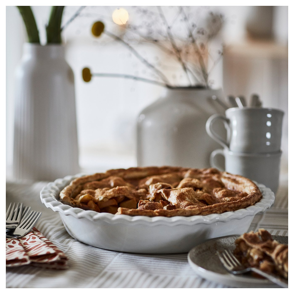IKEA HÖSTAGILLE  (ИКЕА ХЁСТАГИЛЛЕ)  -  Форма для пирога - кремовый 32 см