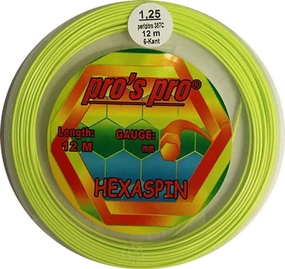 Струны теннисные Pro's Pro Hexaspin (12 m)