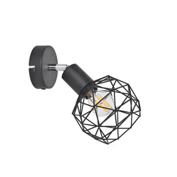 Спот 1*E14 A6141AP-1BK черный Sospiro Arte Lamp