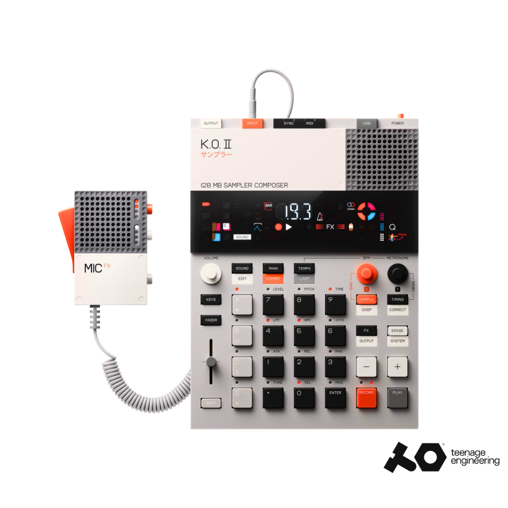 Teenage Engineering EP-133 + EP-2350 FX Mic
