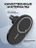 Автодержатель на дефлектор Gurdini Wireless Magsafe Car Charger Черный