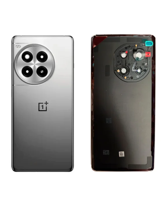 Задняя крышка для OnePlus Ace 3 Pro (Silver) со стеклом камеры