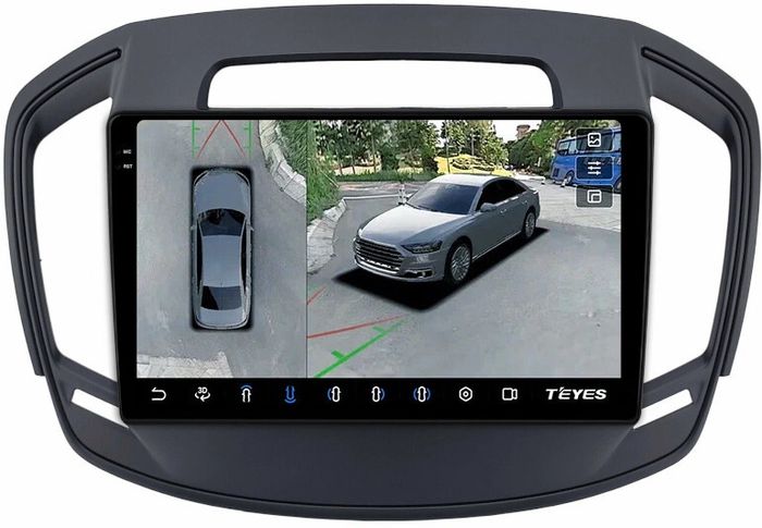 Магнитола для Opel Insignia 2013-2015 - Teyes CC3-2K-360 на Android 10, Быстрая, 2K QLED, CarPlay, 4G SIM-слот, 4 камеры в комплекте