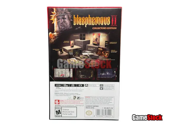 Blasphemous 2 Collector's Edition (Nintendo Switch, Русские субтитры, Б/У)