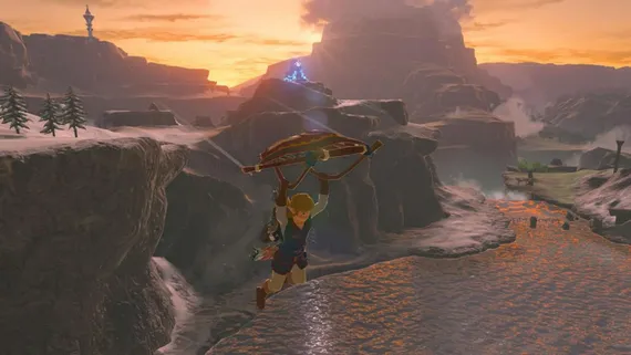 The Legend of Zelda: Breath of the Wild (Nintendo Switch 2, Полностью на русском языке, Б/У)