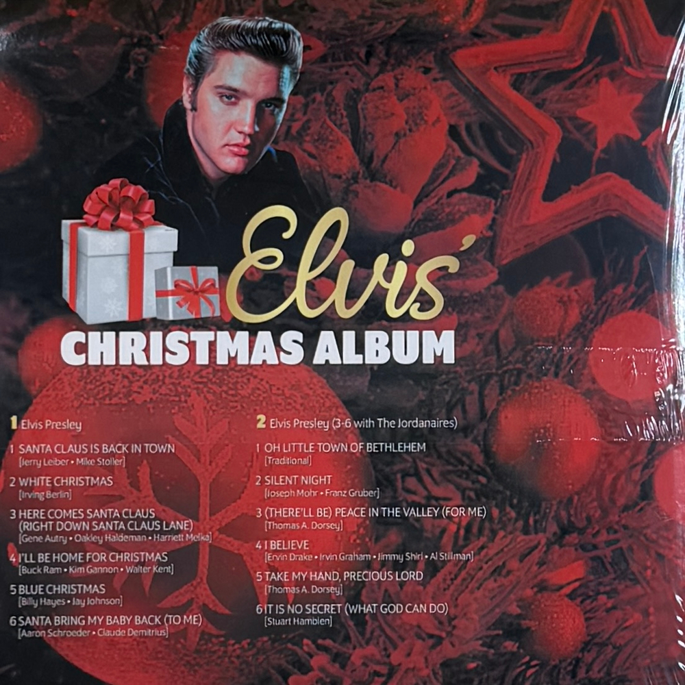 Elvis Presley – Elvis' Christmas Album (Европа 2025г.) Red Т
