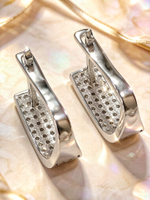 Ювелирные серьги из серебра 925 пробы
