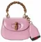 Маленькая сумка Gucci Bamboo 1947 с ручкой сверху розовый