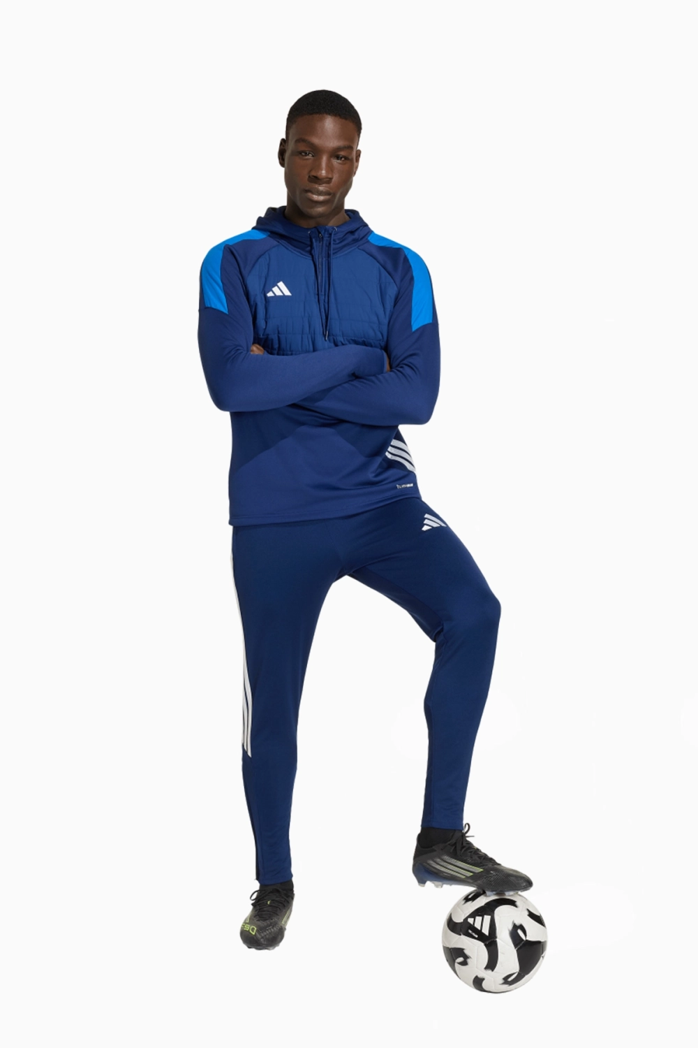 Кофта adidas Tiro 26 Essentials Winterized Training Track - синий