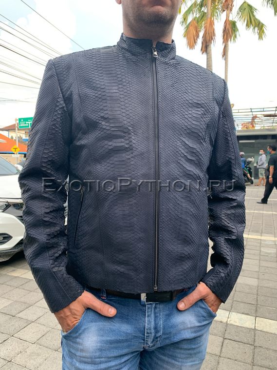 Куртка из кожи питона JT-76