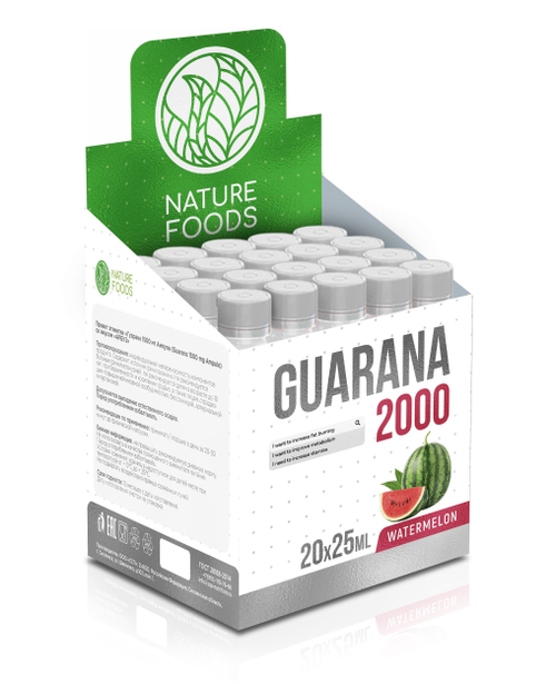 Guarana 2000mg 25ml amp