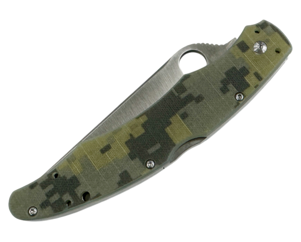 Складной нож КОП-01, сталь D2, G10, камуфляж