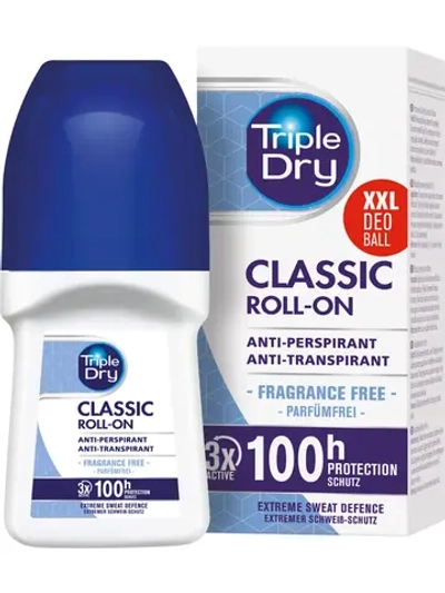 Triple Dry Антиперспирант Deo роликовый "Classic", 50 мл.