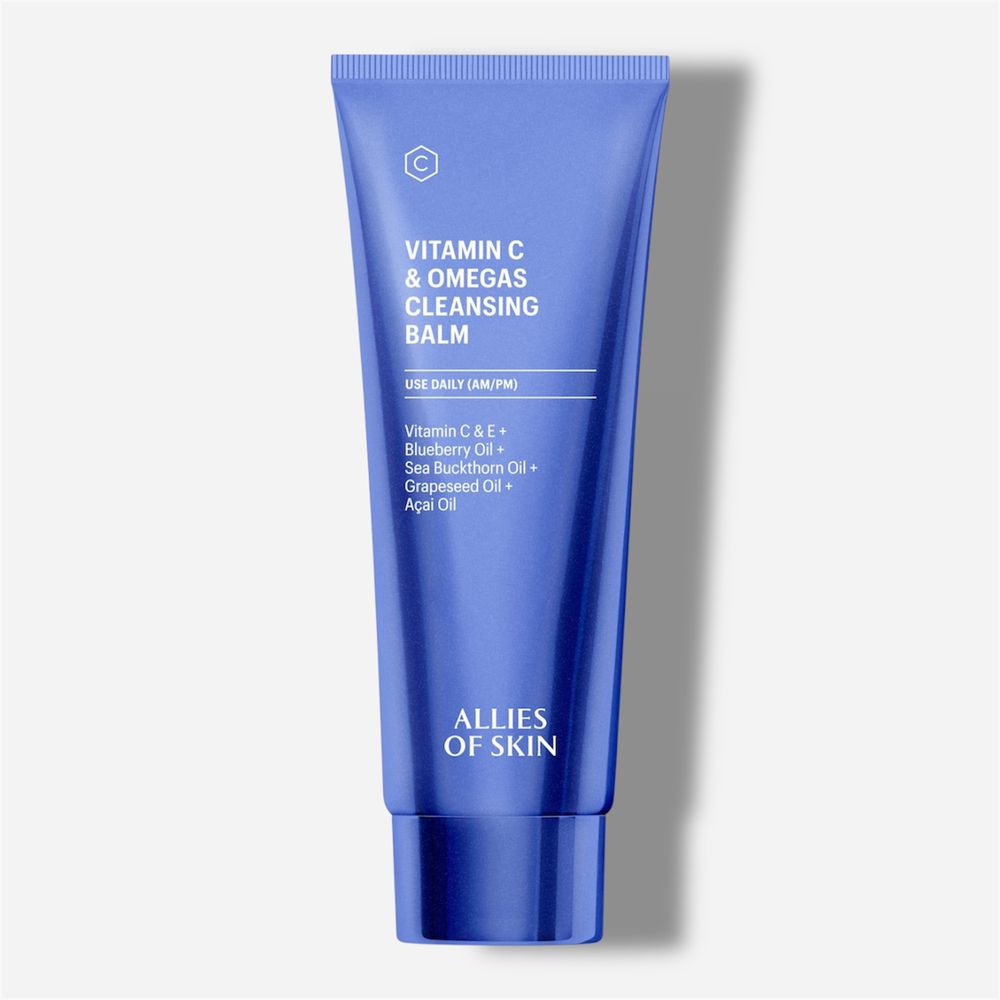 ALLIES OF SKIN    ОЧИЩАЮЩИЙ ГЕЛЬ-БАЛЬЗАМ С ВИТАМИНОМ С И ОМЕГА-КОМПЛЕКСОМ 100мл    Vitamin C &amp; Omegas Cleansing Balm